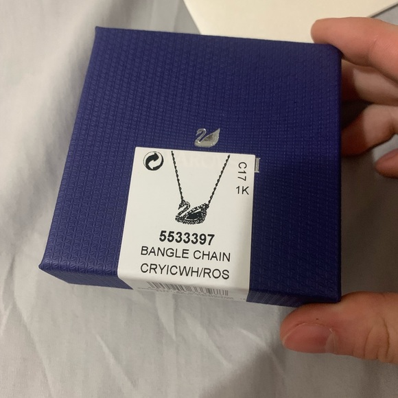 Dancing Swan Necklace Azure - Picture 4 of 6